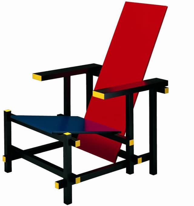 RED & BLUE CHAIR
